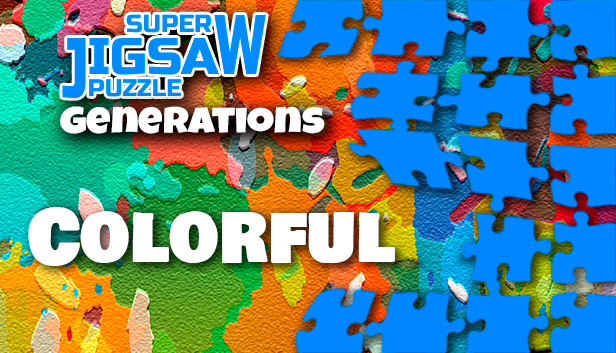 Super Jigsaw Puzzle: Generations - Colorful Steam capsule image