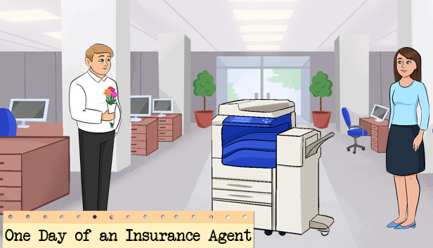 One Day of an Insurance Agent Steam capsule image