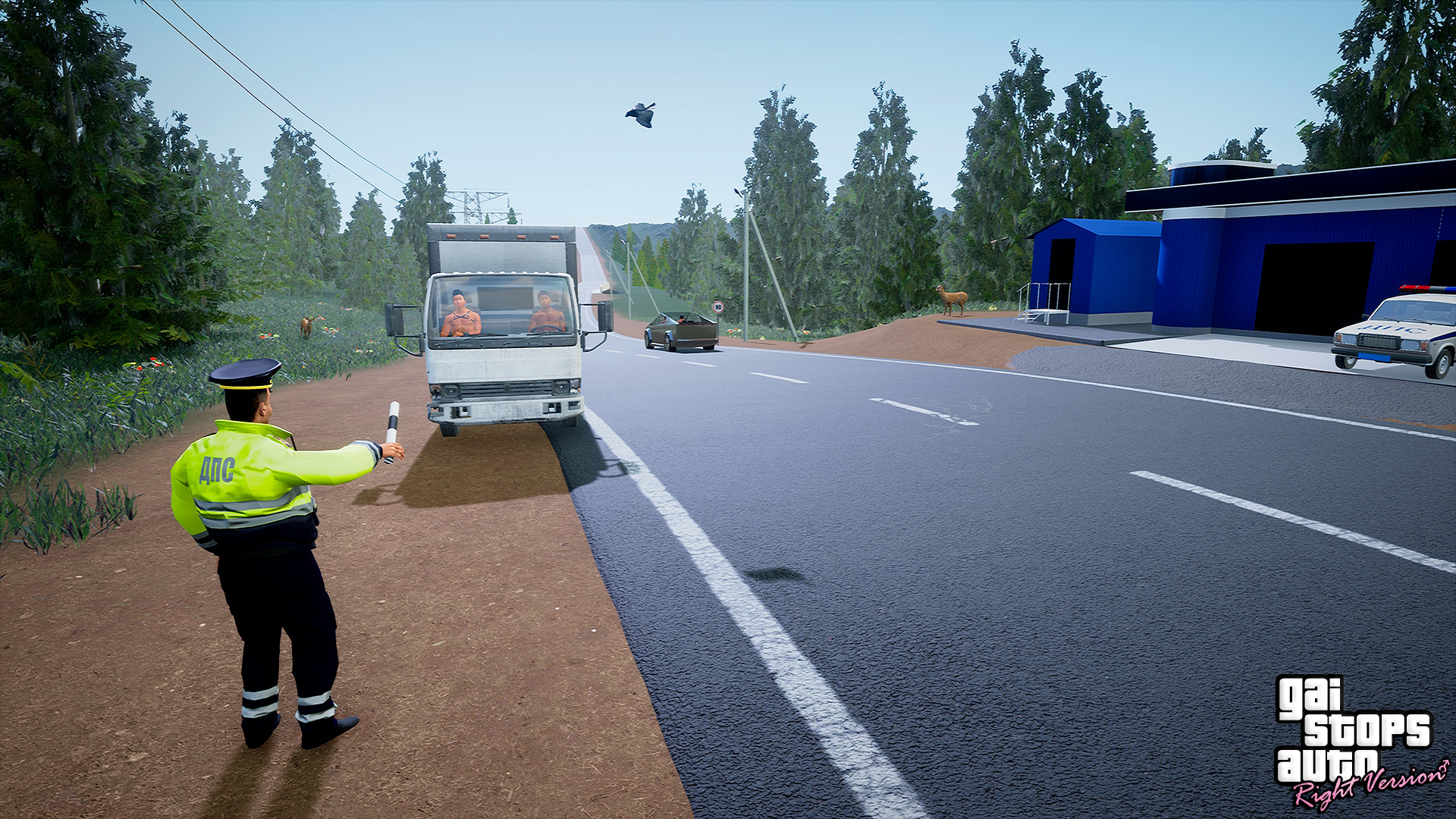 GAI Stops Auto: Right Version Simulator Steam'de