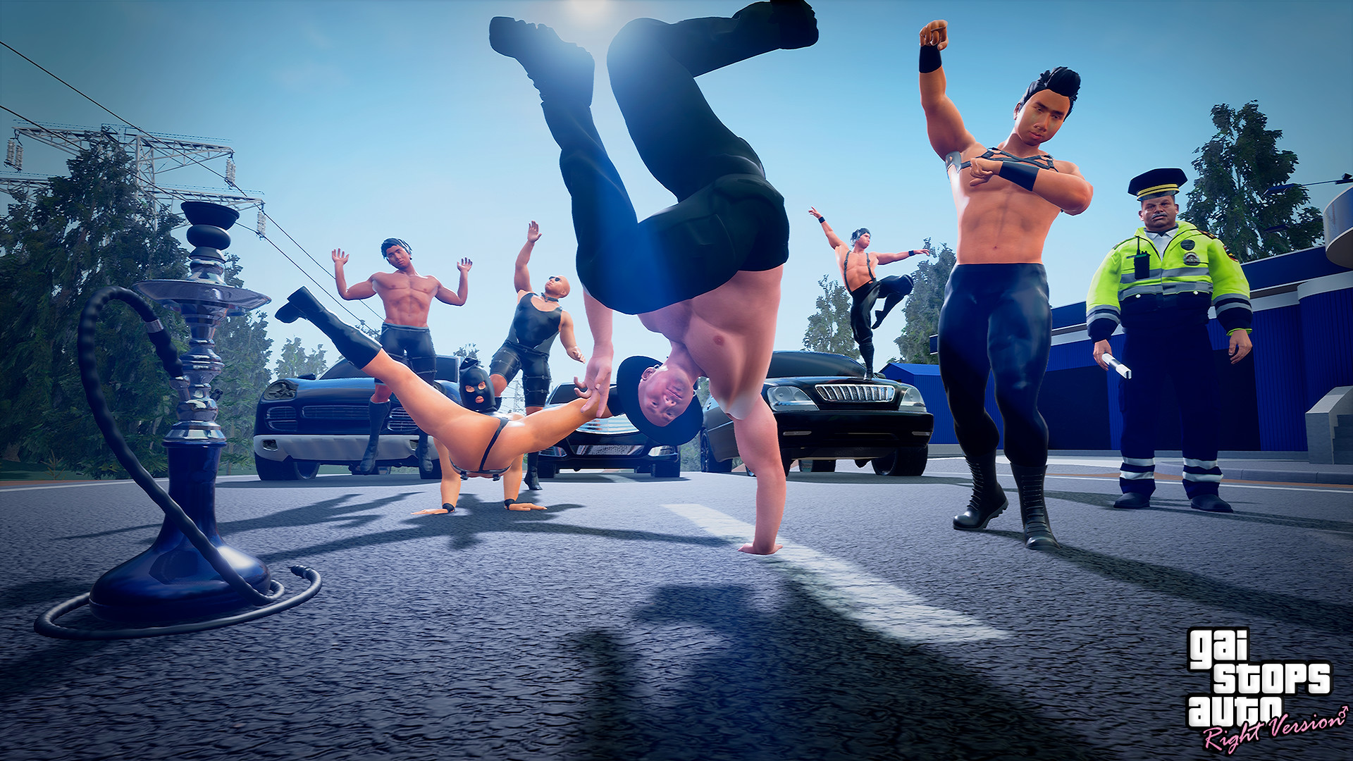 GAI Stops Auto: Right Version Simulator Steam'de