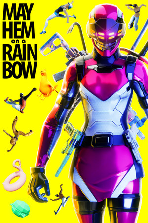 Mayhem on a Rainbow - VR cover art