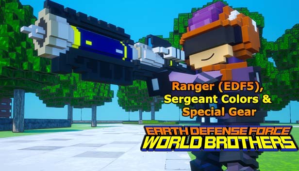 EARTH DEFENSE FORCE: WORLD BROTHERS - Ranger (EDF5), Sergeant Colors