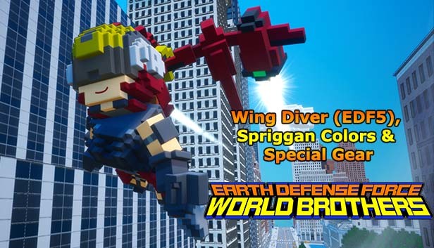 EARTH DEFENSE FORCE: WORLD BROTHERS - Wing Diver (EDF5), Spriggan Colors & Special Gear Steam capsule image