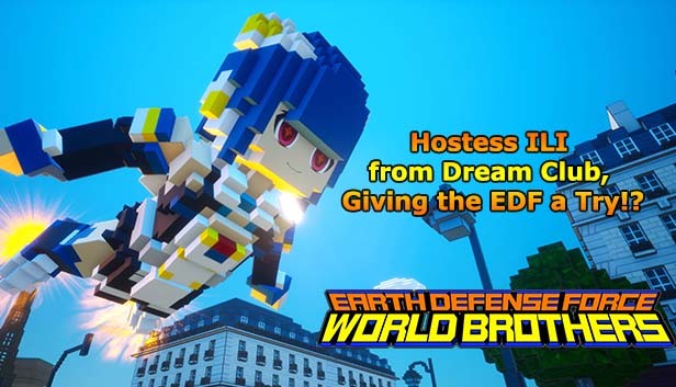 EARTH DEFENSE FORCE: WORLD BROTHERS - Hostess ILI from Dream Club, Giving the EDF a Try!? Steam capsule image