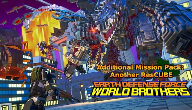EARTH DEFENSE FORCE: WORLD BROTHERS - Additional Mission Pack: Another ResCUBE Steam capsule image