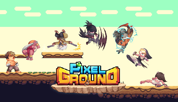 PixelGround Steam capsule image