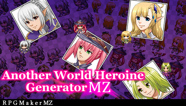 RPG Maker MZ - Another World Heroine Generator for MZ Steam capsule image