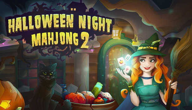 Halloween Night Mahjong 2 Steam capsule image