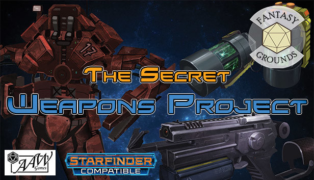 Fantasy Grounds - Secret Weapons Project Steam capsule image