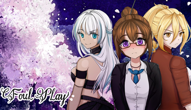 Foul Play - Yuri Visual Novel Steam capsule image