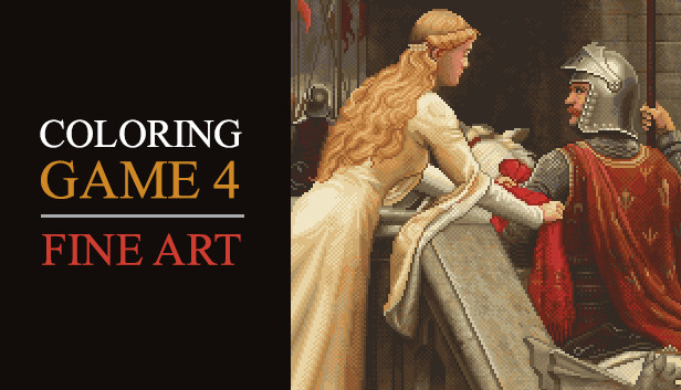Coloring Game 4 – Fine Art Steam capsule image
