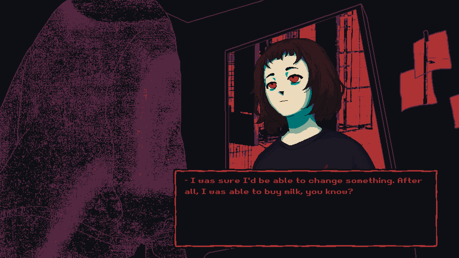 Milk outside a bag of milk outside a bag of milk