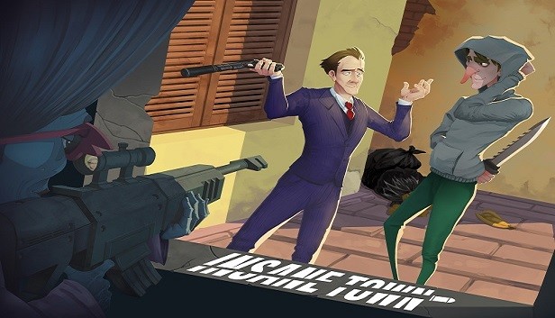 Insane Town Steam capsule image