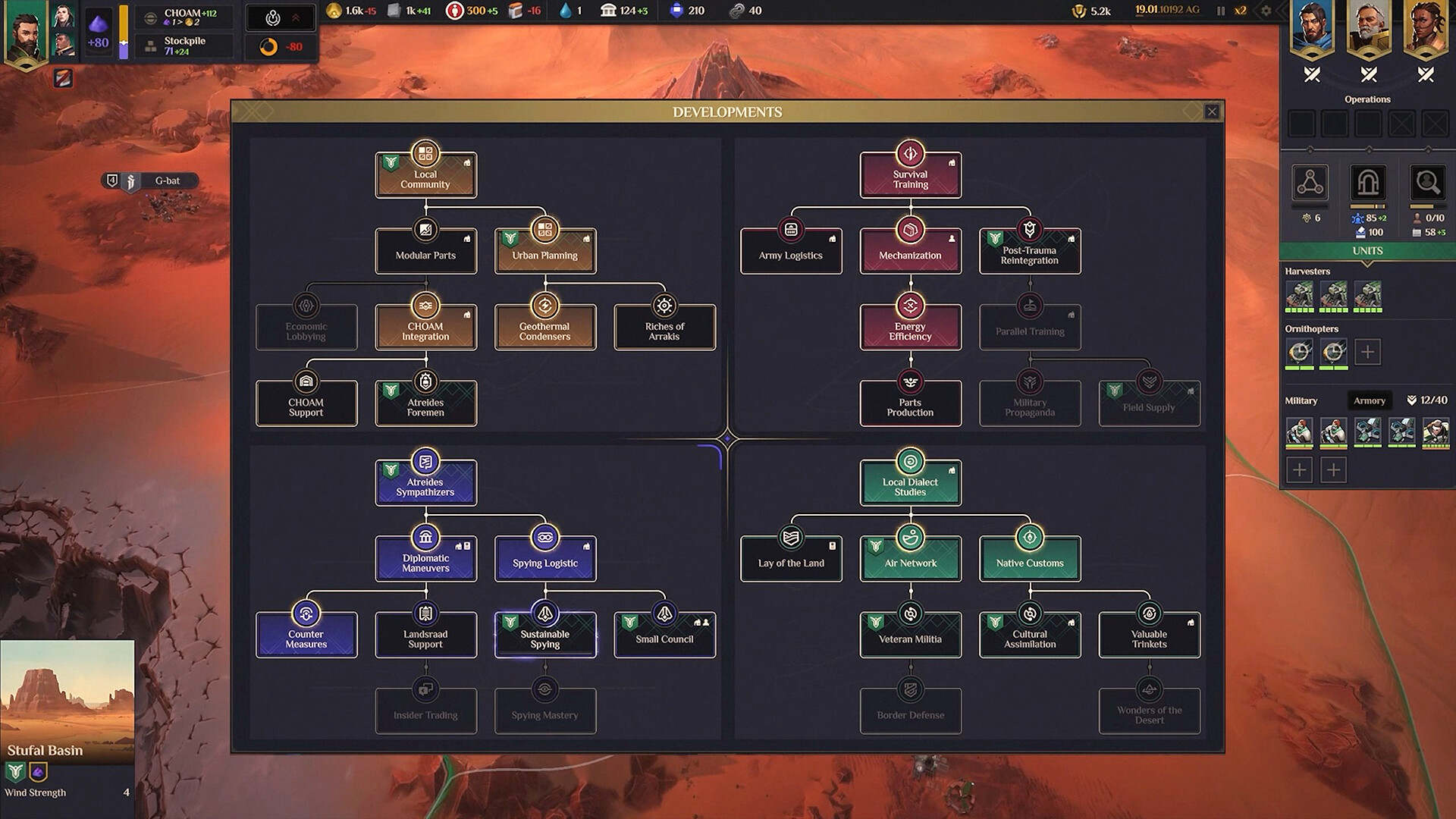 Dune: Spice Wars screenshot 1