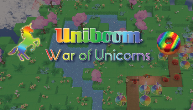 Uniboom-War of Unicorns Steam capsule image