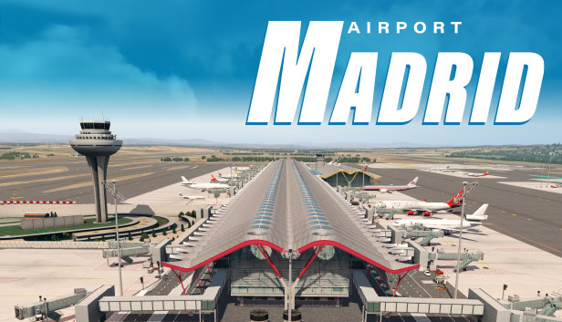 X-Plane 11 - Add-on: Aerosoft - Airport Madrid Steam capsule image