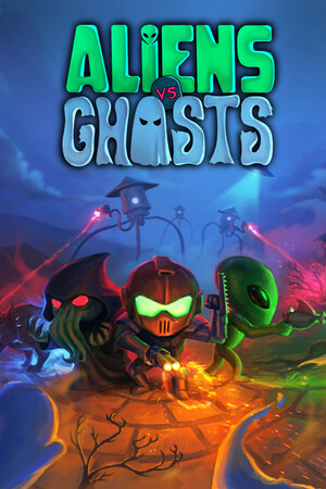 Aliens vs. Ghosts cover art