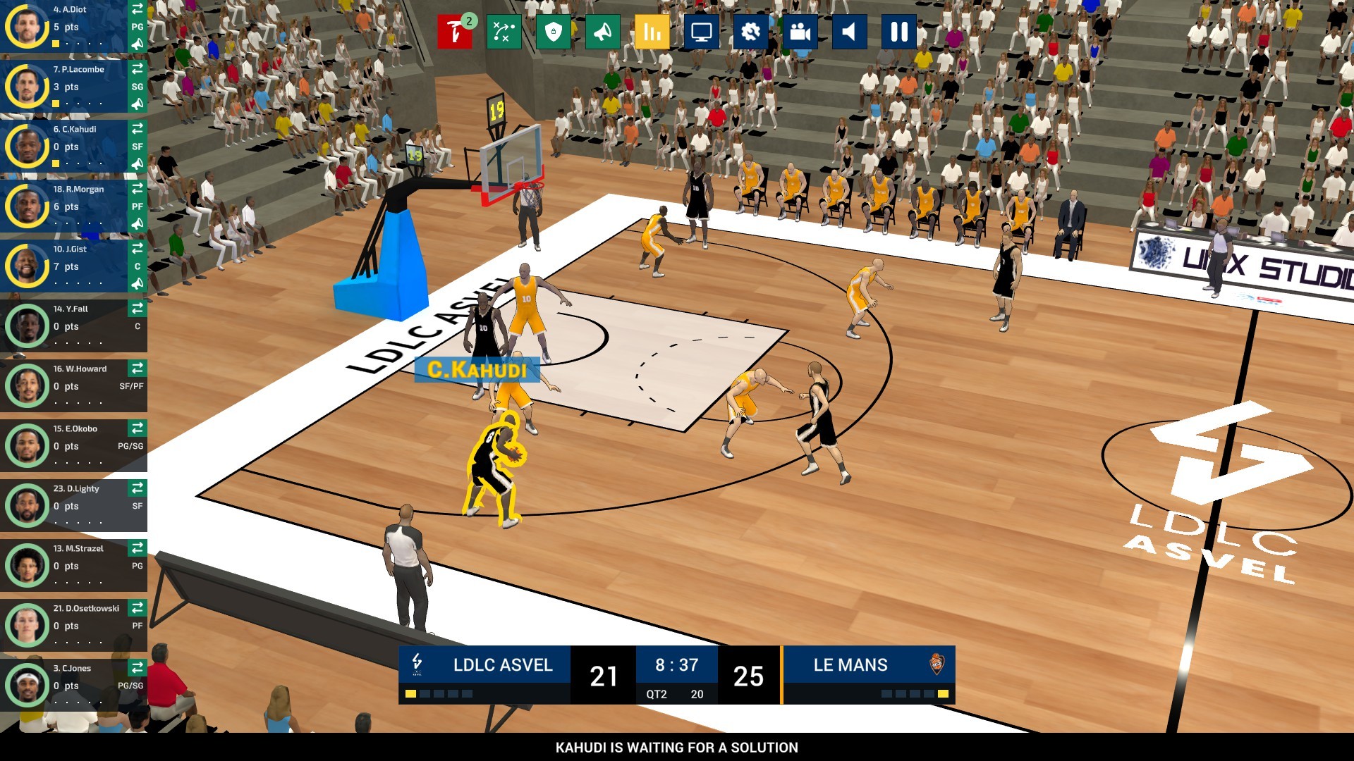 Save 55% on Pro Basketball Manager 2022 on Steam