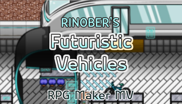 RPG Maker MV - Futuristic Vehicles Steam capsule image