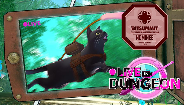 ●LIVE IN DUNGEON Steam capsule image