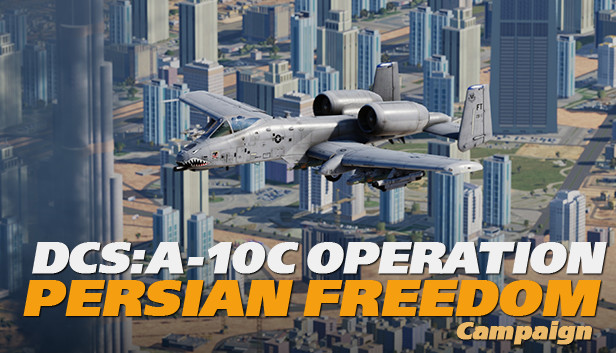 DCS: A-10C II Operation Persian Freedom Campaign Steam capsule image