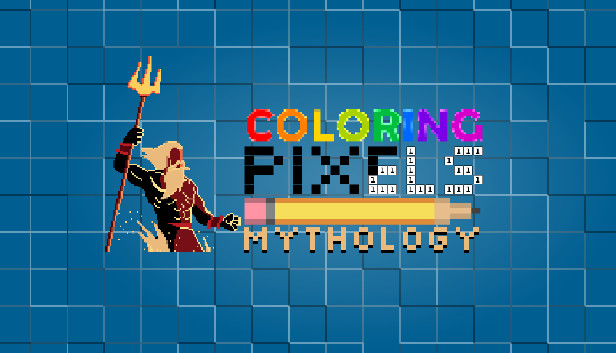 Coloring Pixels - Mythology Pack Steam capsule image