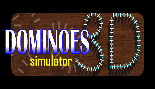 Dominoes3D Simulator Steam capsule image