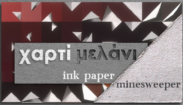 Ink Paper Minesweeper Steam capsule image
