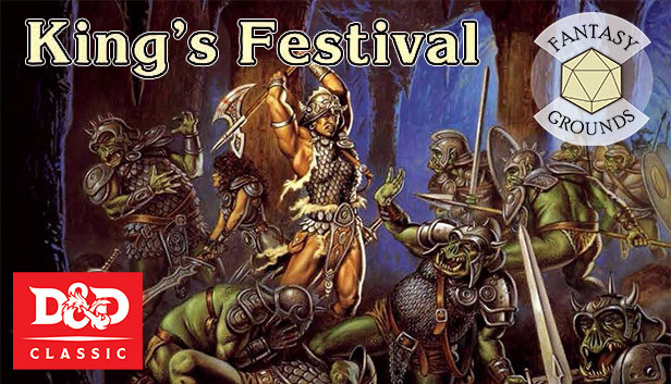Fantasy Grounds - D&D Classics: B11 King's Festival (Basic) Steam capsule image
