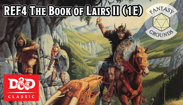 Fantasy Grounds - D&D Classics - REF4 The Book of Lairs II (1E) Steam capsule image