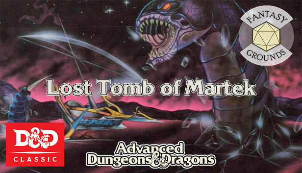 Fantasy Grounds - D&D Classics: I5 Lost Tomb of Martek (1E) Steam capsule image