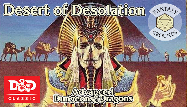 Fantasy Grounds - D&D Classics: I3-5 Desert of Desolation (1E) Steam capsule image