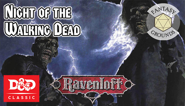 Fantasy Grounds - RQ1 Night of the Walking Dead (2E) Steam capsule image