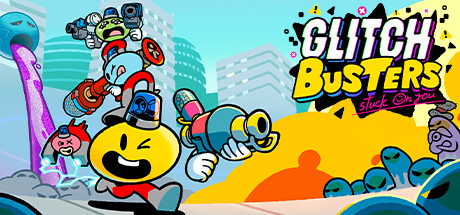 Glitch Busters Stuck On You Capa