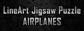LineArt Jigsaw Puzzle - Airplanes