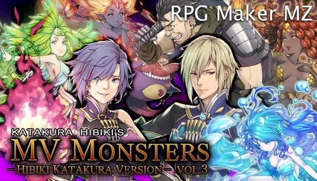RPG Maker MZ - Hibiki Katakura MV Monsters Vol.3 Steam capsule image