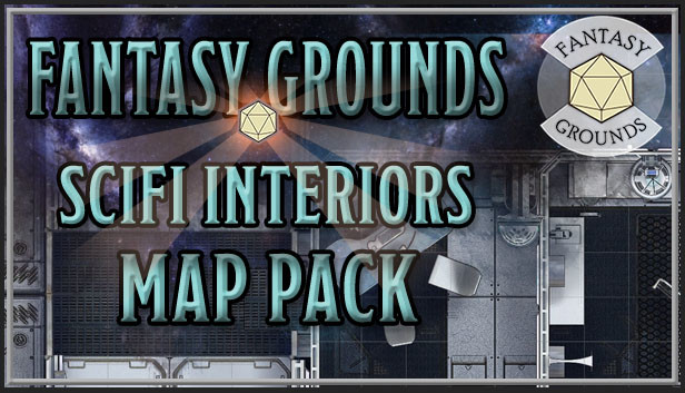 Fantasy Grounds - Fantasy Grounds Scifi Interiors Map Pack Steam capsule image