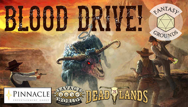 Fantasy Grounds - Deadlands: Blood Drive Steam capsule image