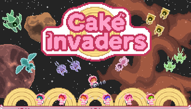 Cake Invaders Steam capsule image