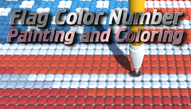 Flag Color Number - Painting and Coloring Steam capsule image