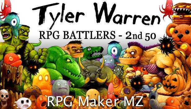 RPG Maker MZ - Tyler Warren RPG Battlers - 2nd 50 Steam capsule image