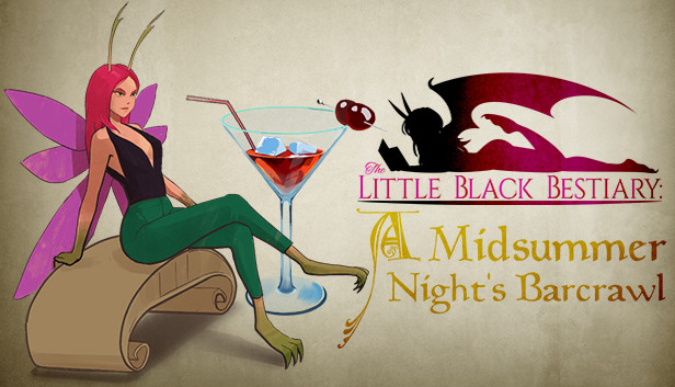 The Little Black Bestiary: A Midsummer Night’s Barcrawl Steam capsule image