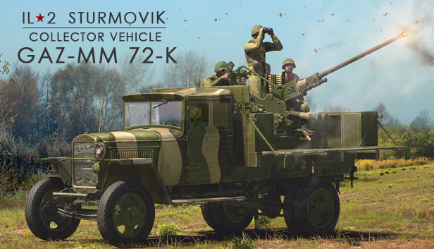 IL-2 Sturmovik: GAZ-MM 72-K Anti-Aircraft Gun Steam capsule image