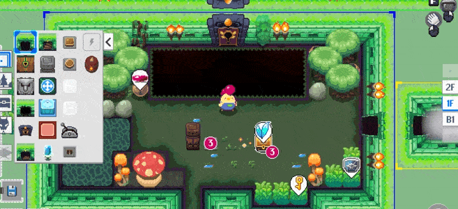 HORS RPG – Super Dungeon Maker : Présentation 2 kicki sdm kickiCut1 | RPG Jeuxvidéo