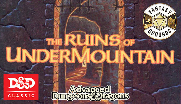 Fantasy Grounds - D&D Classics: The Ruins of Undermountain (2E) Steam capsule image
