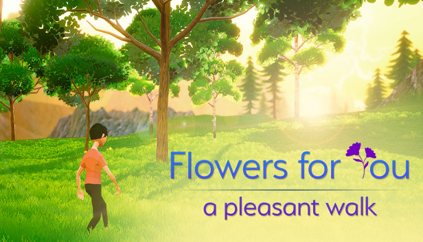 Flowers for You: a pleasant walk Steam capsule image