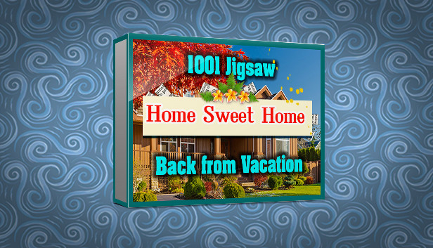 1001 Jigsaw. Home Sweet Home. Back from Vacation Steam capsule image