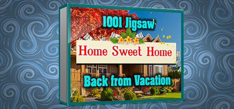 1001 Jigsaw. Home Sweet Home. Back from Vacation Steam header image
