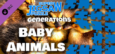 Super Jigsaw Puzzle: Generations - Baby Animals header image