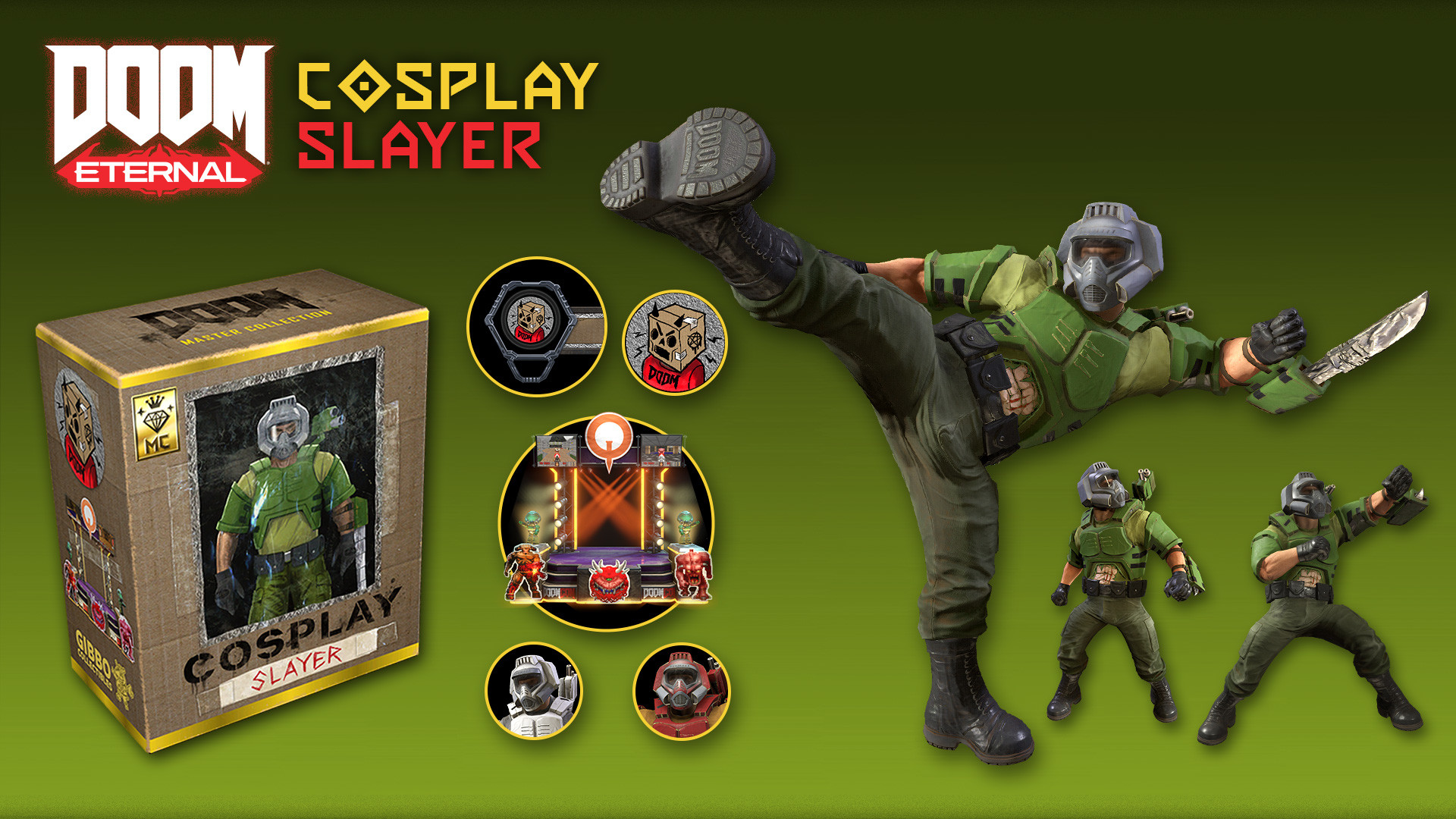 DOOM Eternal: Cosplay Slayer Master Collection Cosmetic Pack on Steam